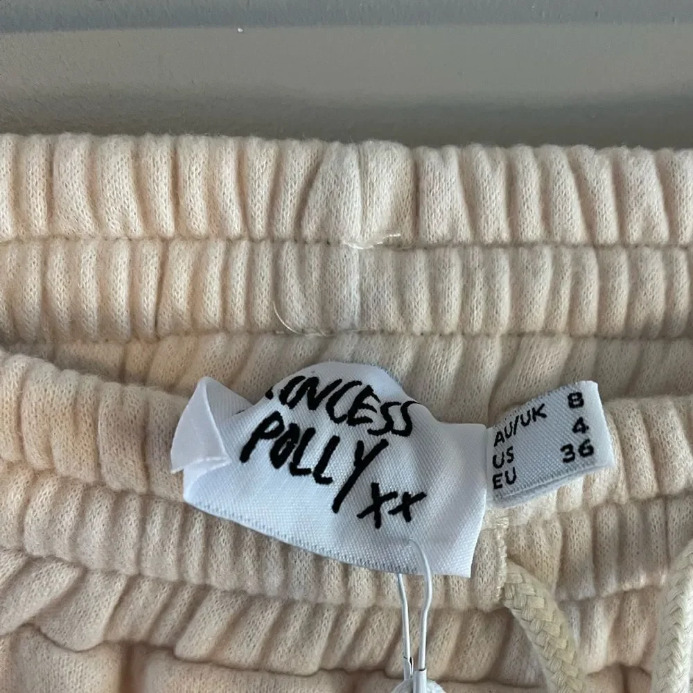 NWT Princess Polly MVP Sportif Cream Sweatpant | SZ 4 - Picture 9 of 14